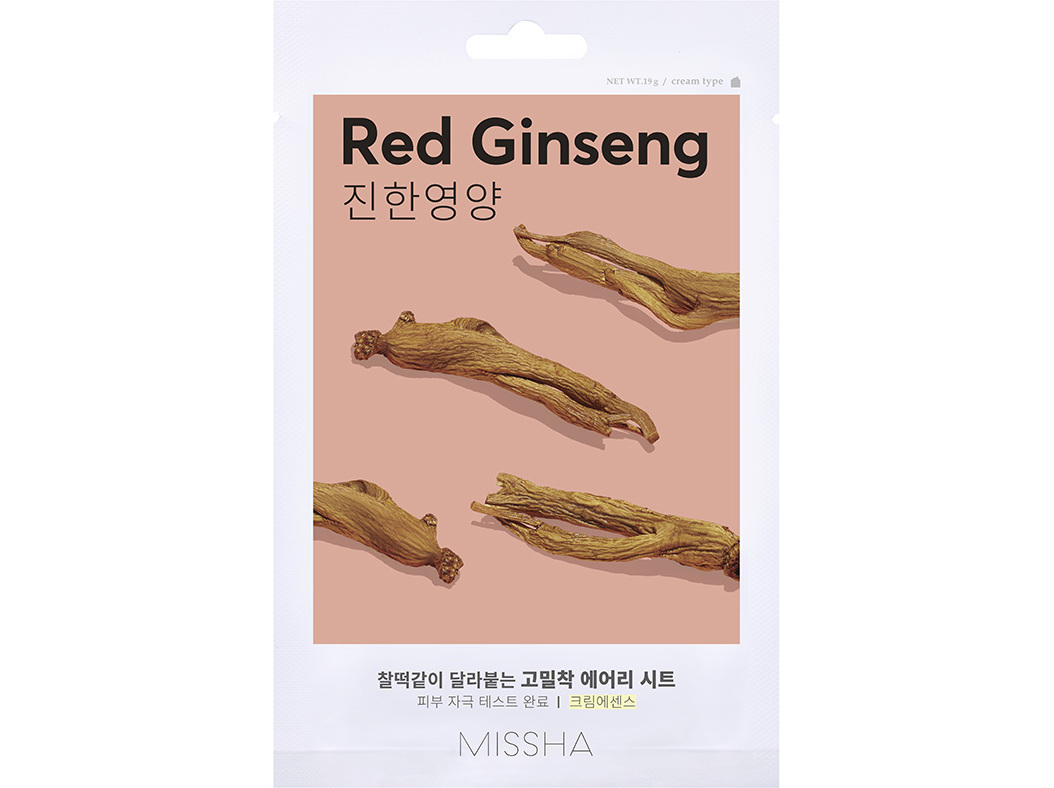 MÁSCARA FACIAL TECIDO MISSHA GINSENG VERMELHO 1UN