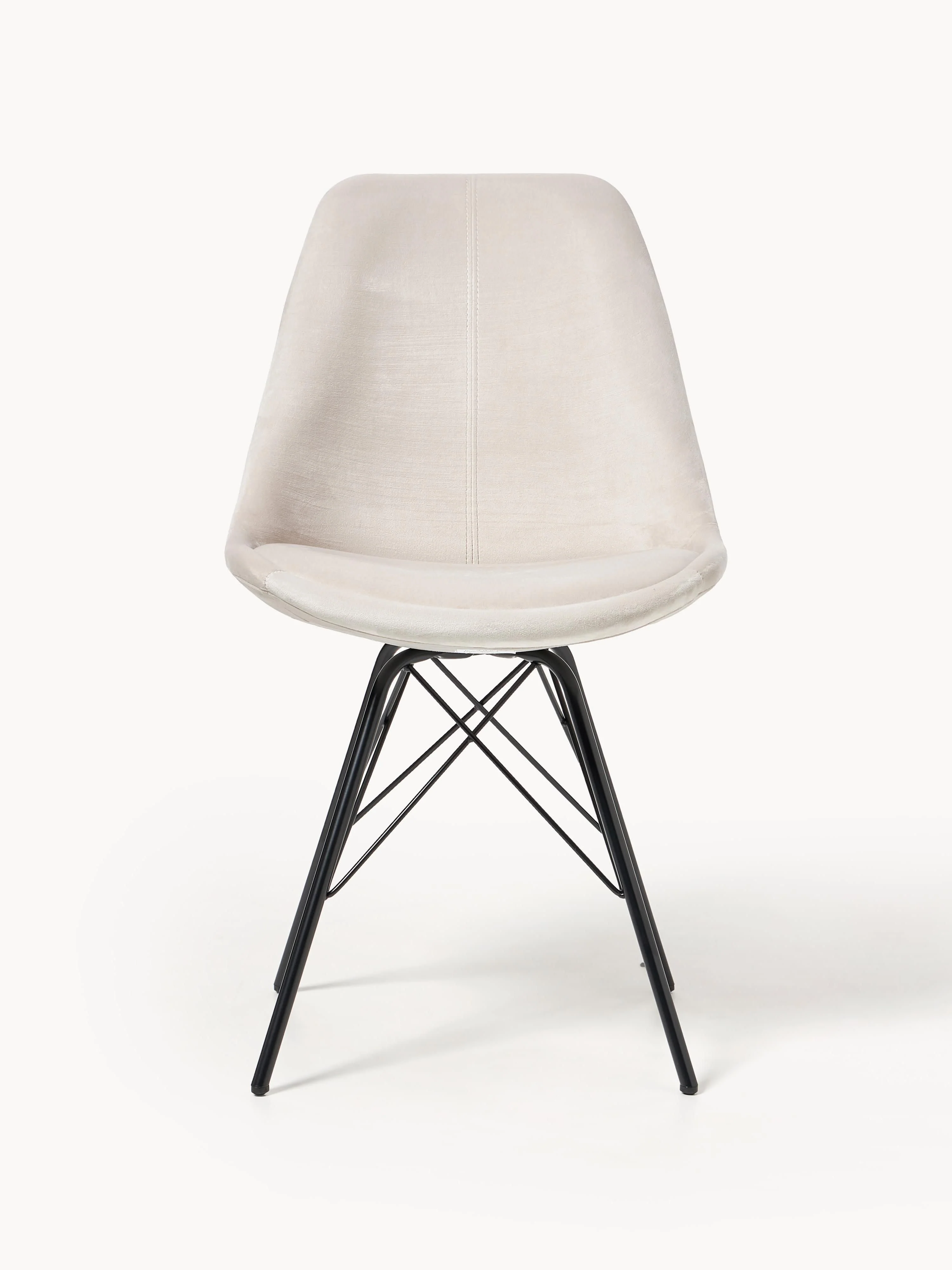 Fluwelen stoelen Eris, 2 stuks