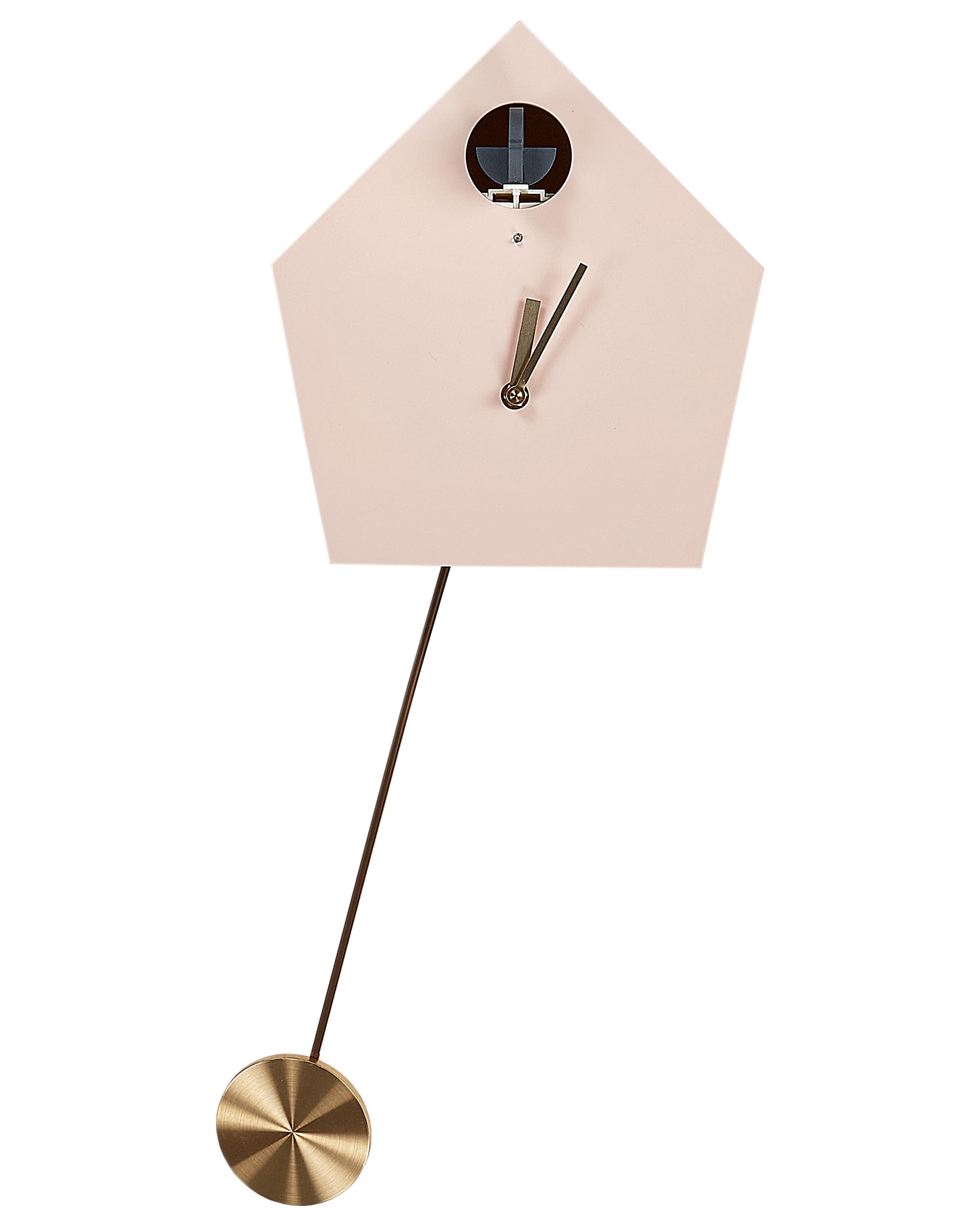 Wandklok ARBAZ 24 cm Roze