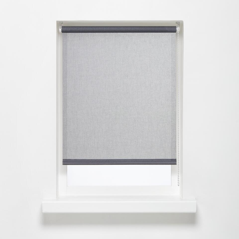 Rolgordijn Milou Antraciet 100x190 cm