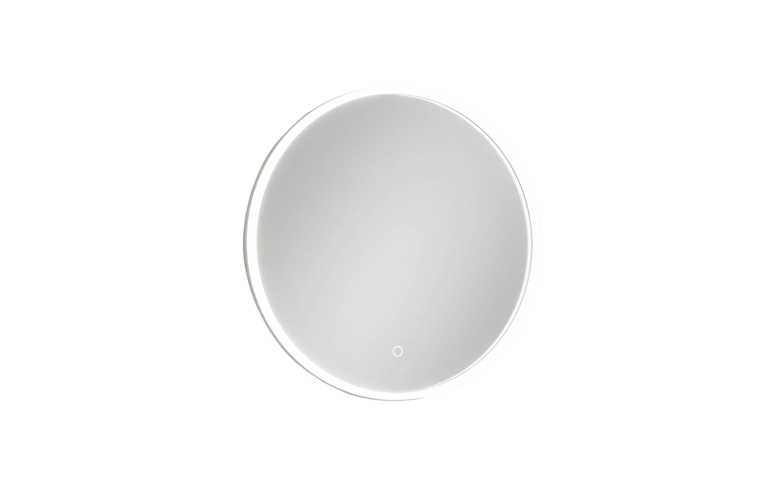 LED-Spiegel Senso, silber, 80 cm