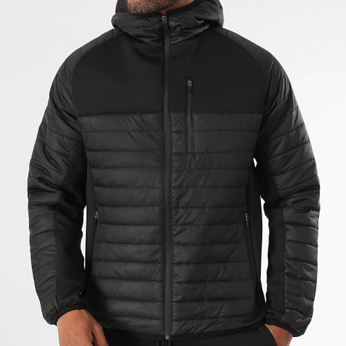 Ensemble Doudoune Capuche Et Pantalon Jogging 1070 Noir