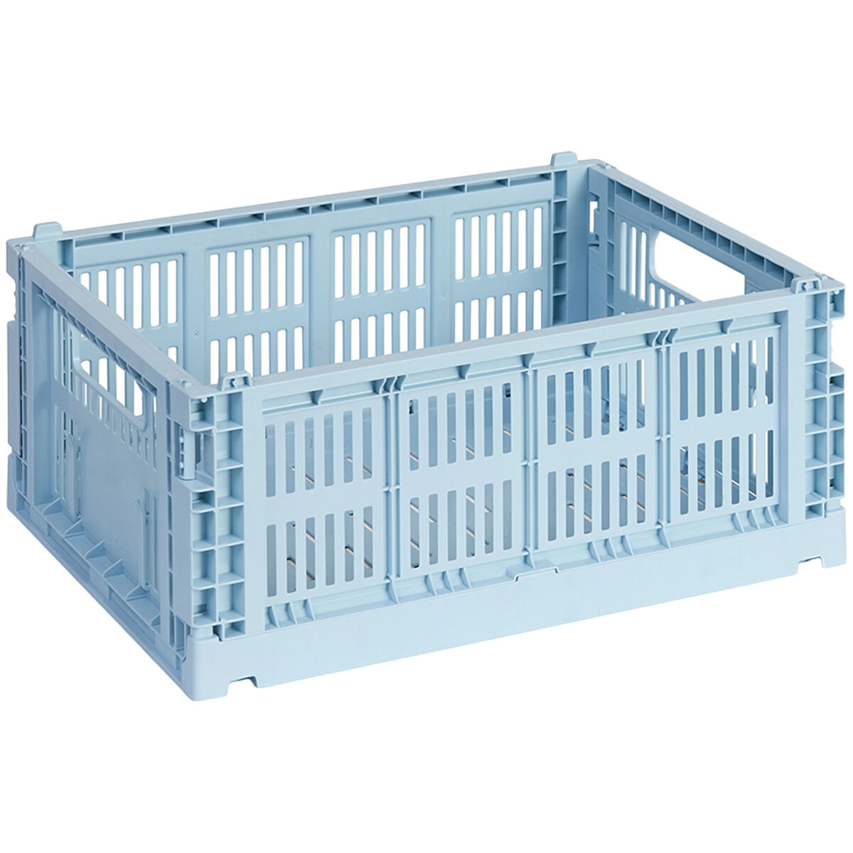 HAY Colour Crate Medium oppbevaringsboks, soft blue