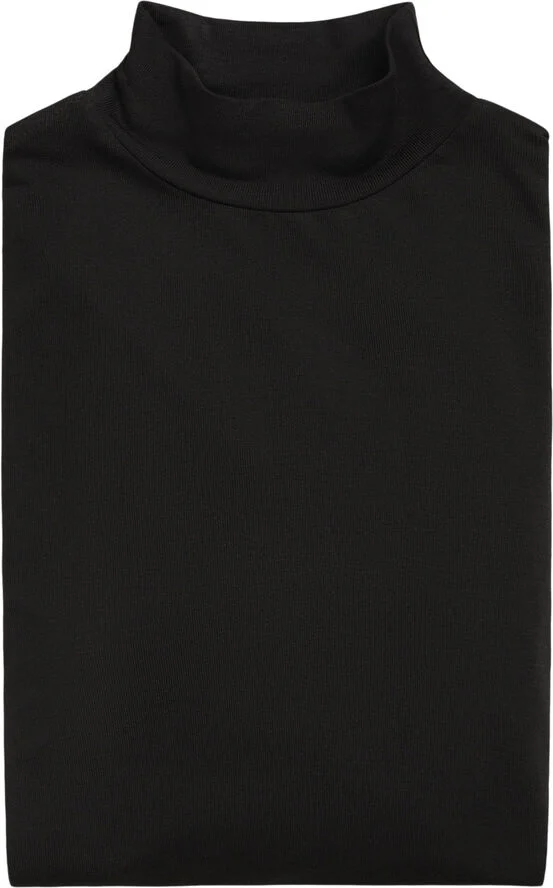 MANGO Turtleneck t-shirt Black