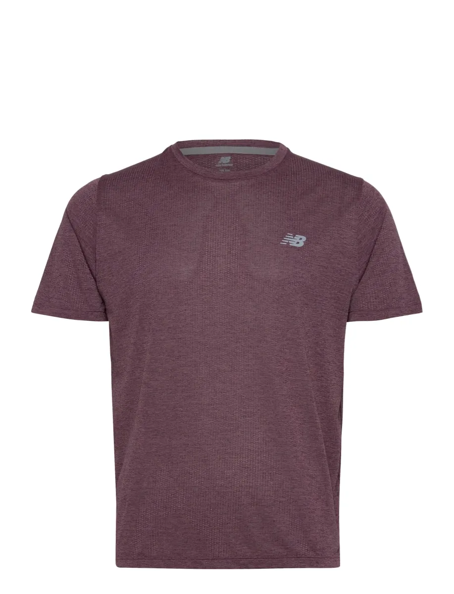 New Balance M Athletics T-Shirt Faded Plum