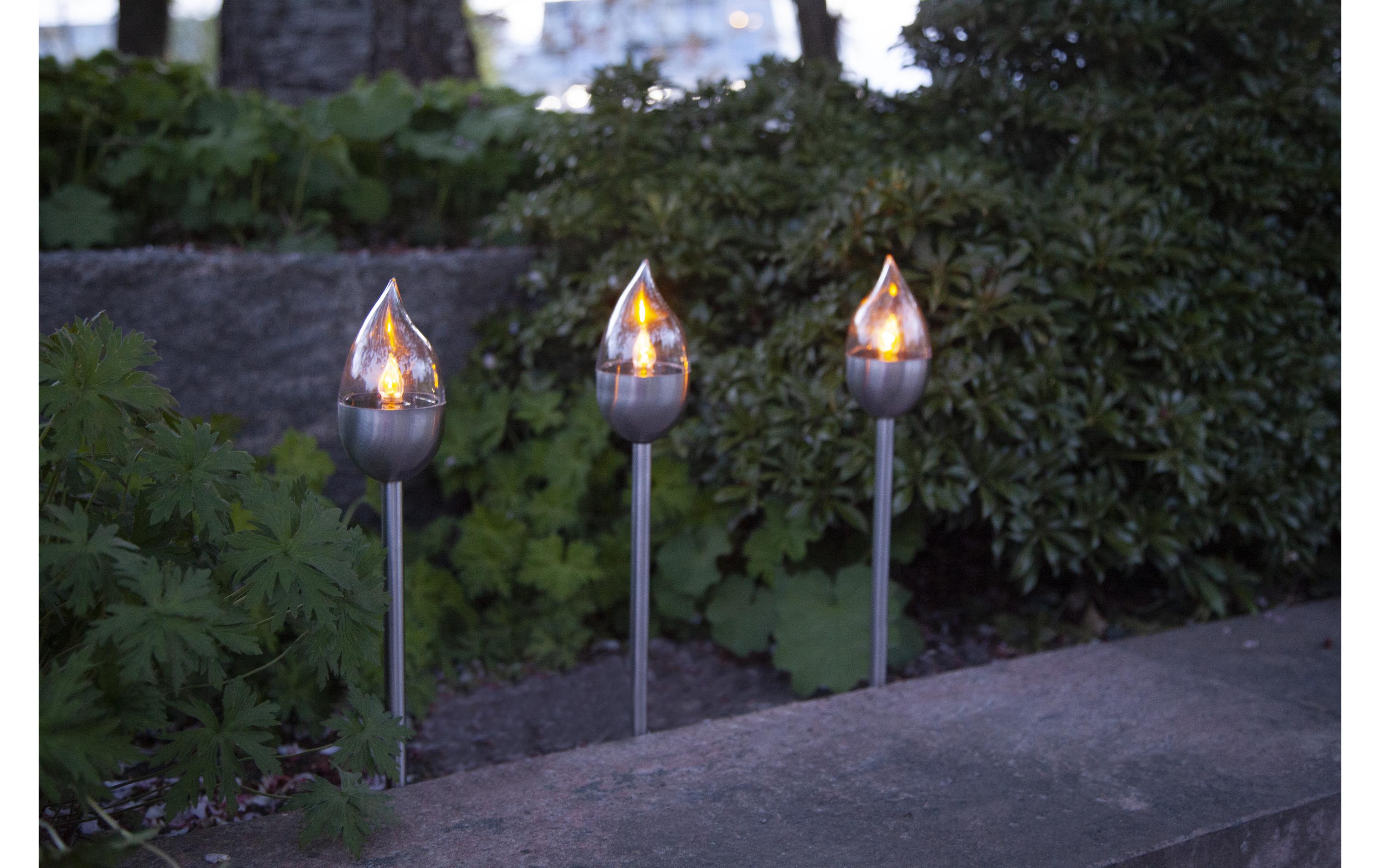 Gartenlicht Solar Olympus, 3 StückSolar Wegeleuchte