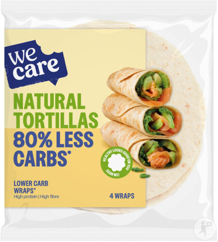 WeCare Tortillas À Base De Farine De Blé 4x40g