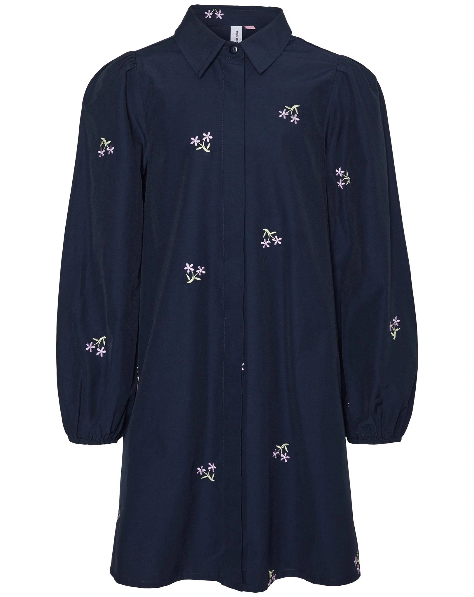Langarm-Kleid VMNIVA in navy blazer