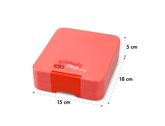 KLARSTEIN - Bento - Lunch Box Lunch box - schmatzfatz easy snack - pour enfants - 4 compar...