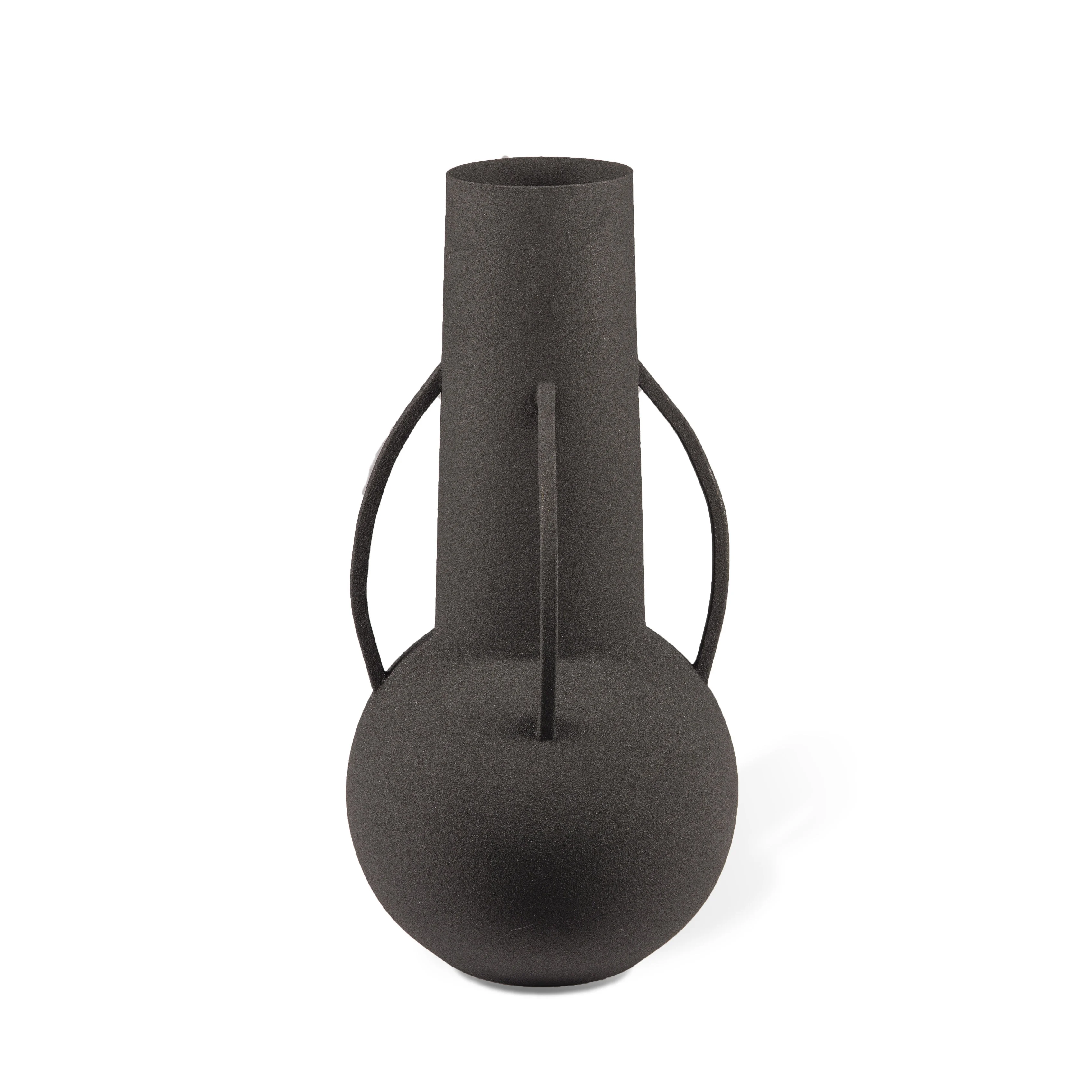 EVENING ROMAN - Vase métal | Noir