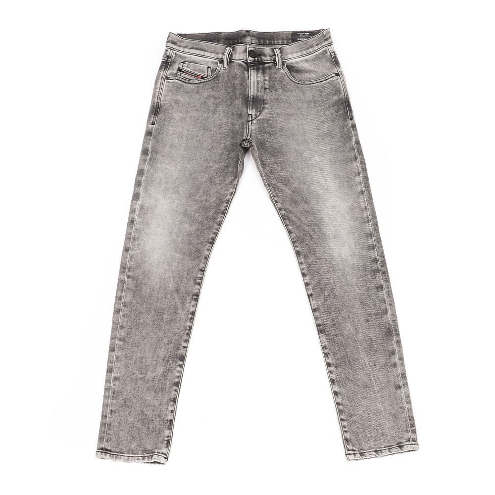 Diesel Jean Slim Gris Délavé Homme Diesel Strukt