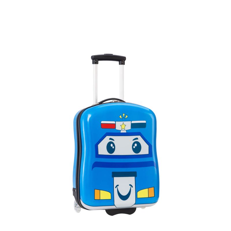 Valise cabine rigide Enfant V85118 49 cm Voiture bleu