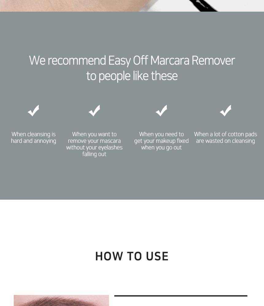 2aN - Easy Off Mascara Remover
