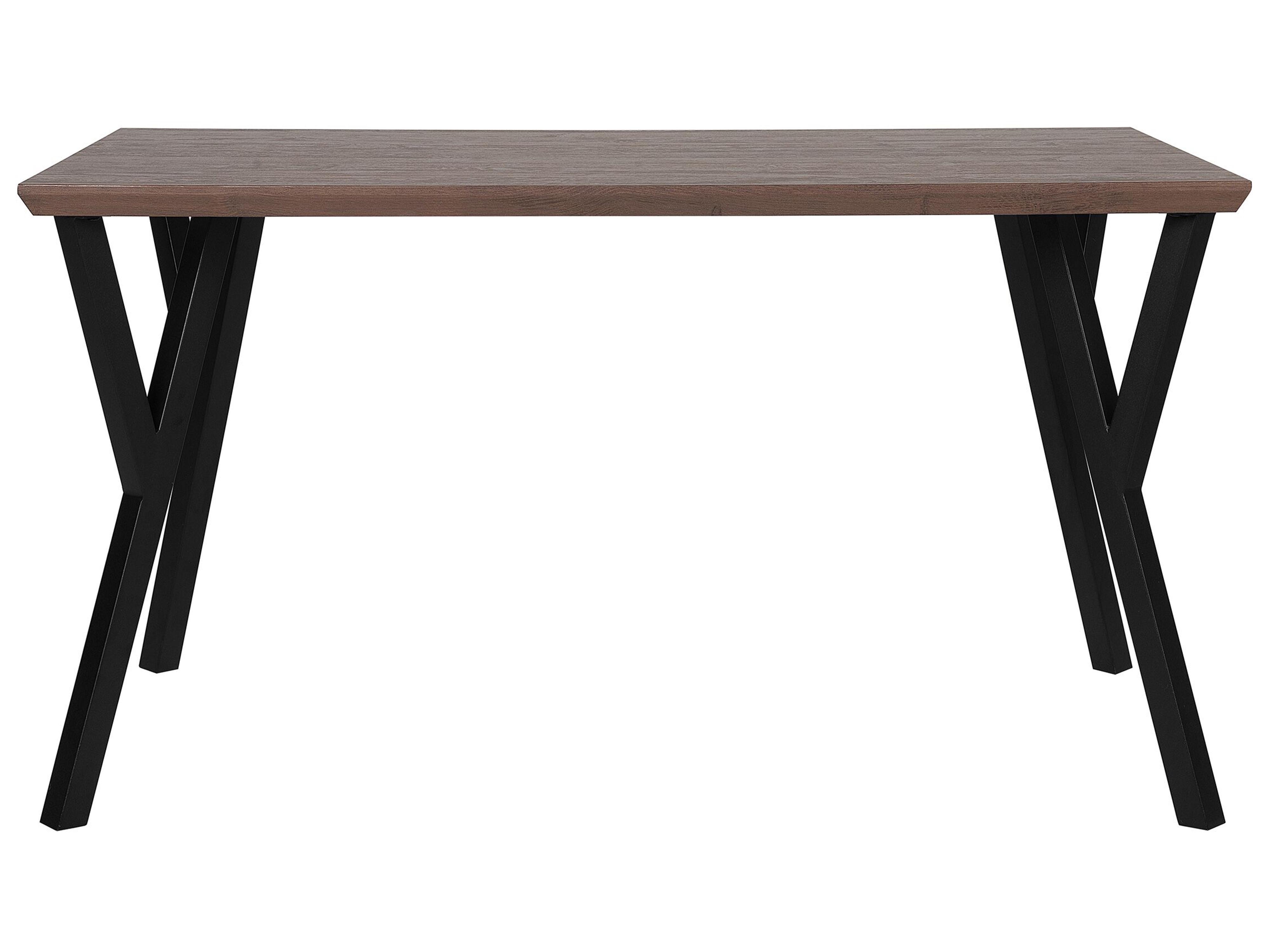 Eettafel BRAVO Donkerbruin 80 cm 140 cm
