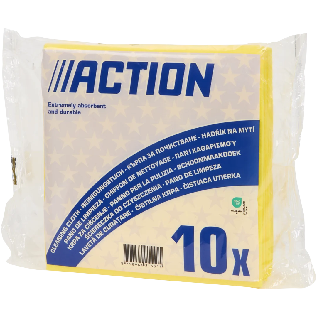 Action huishouddoekjes 10 stuks