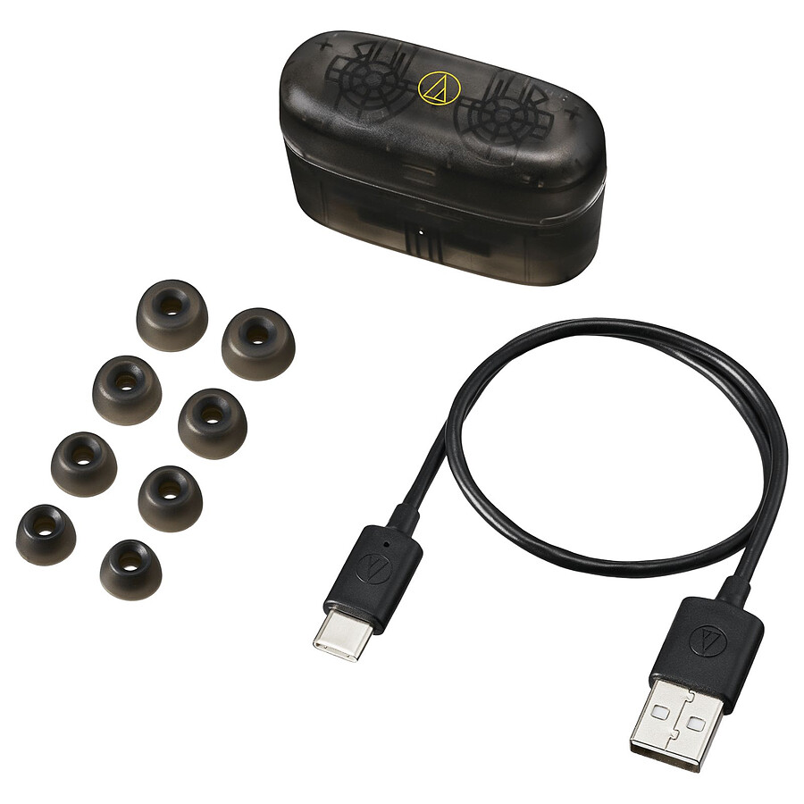 Audio-Technica ATH-CKS30TW+ Noir transparent