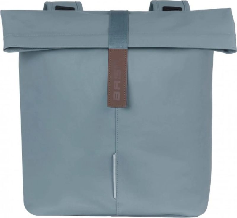 Basil City - Dubbele Fietstas - graphite blue - 32 liter