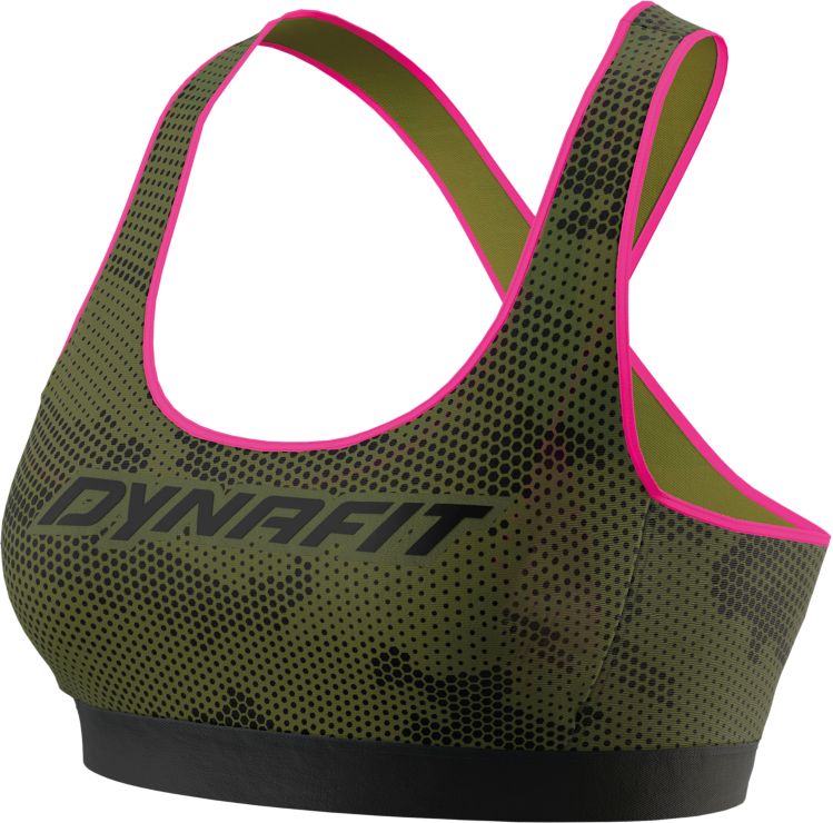 DynafitTrail Graphic Bra - oliv