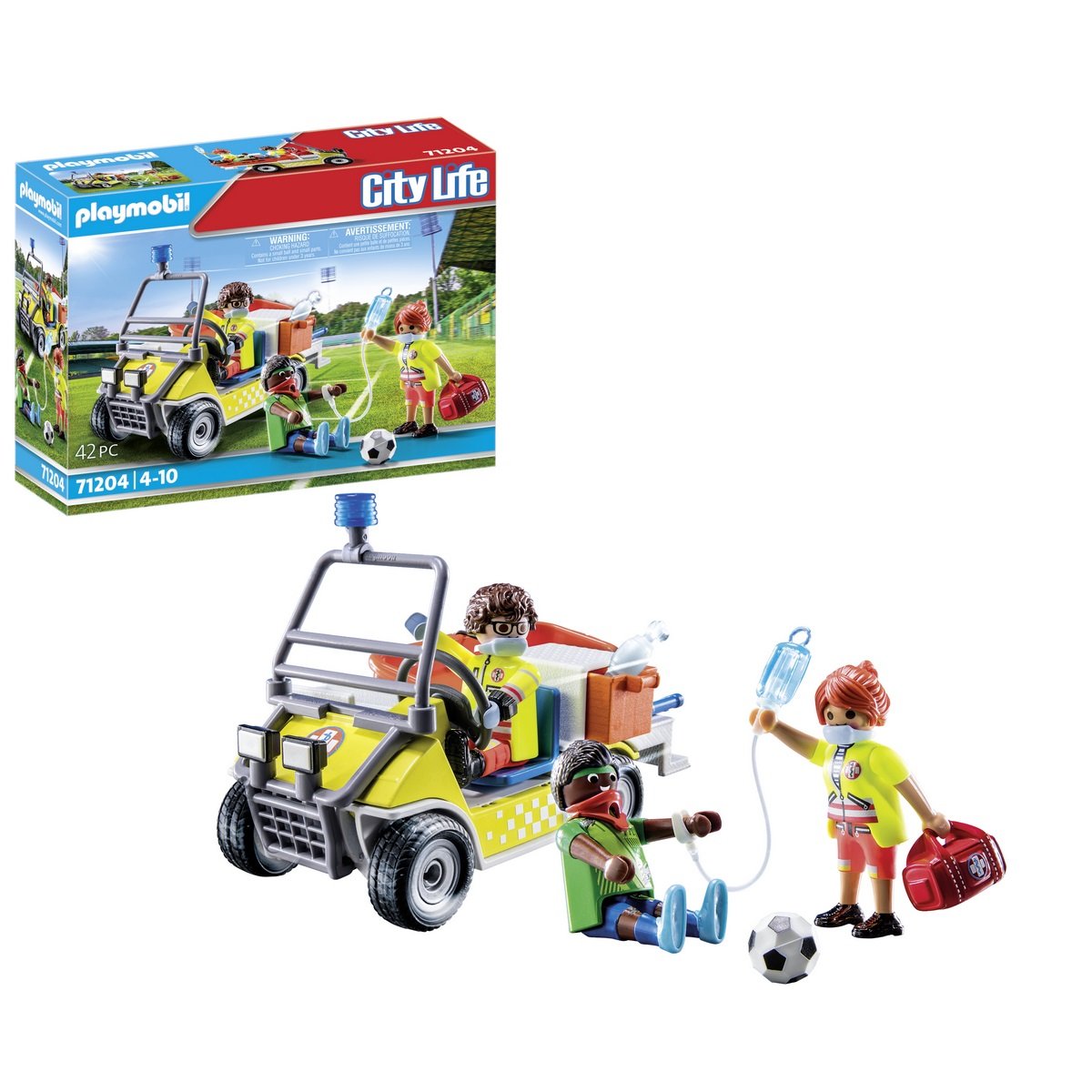 Véhicule de secours Playmobil City Life 71204