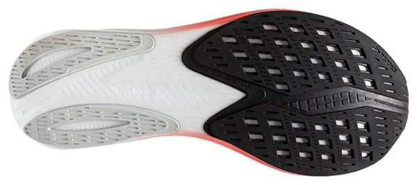 Chaussures Running Brooks Hyperion Blanc Rouge Homme