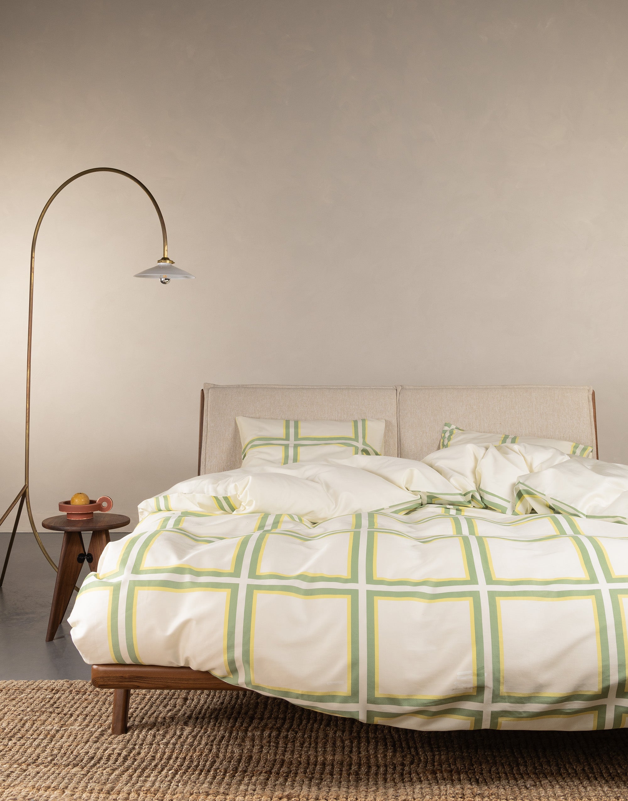 Essenza Luca Dekbedovertrek 140 x 200|220 cm - Basil Green
