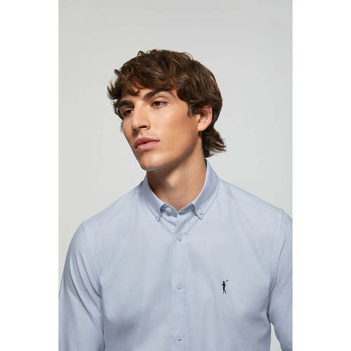 Polo Club - RIGBY GO SHIRT REG OXFORD Azul