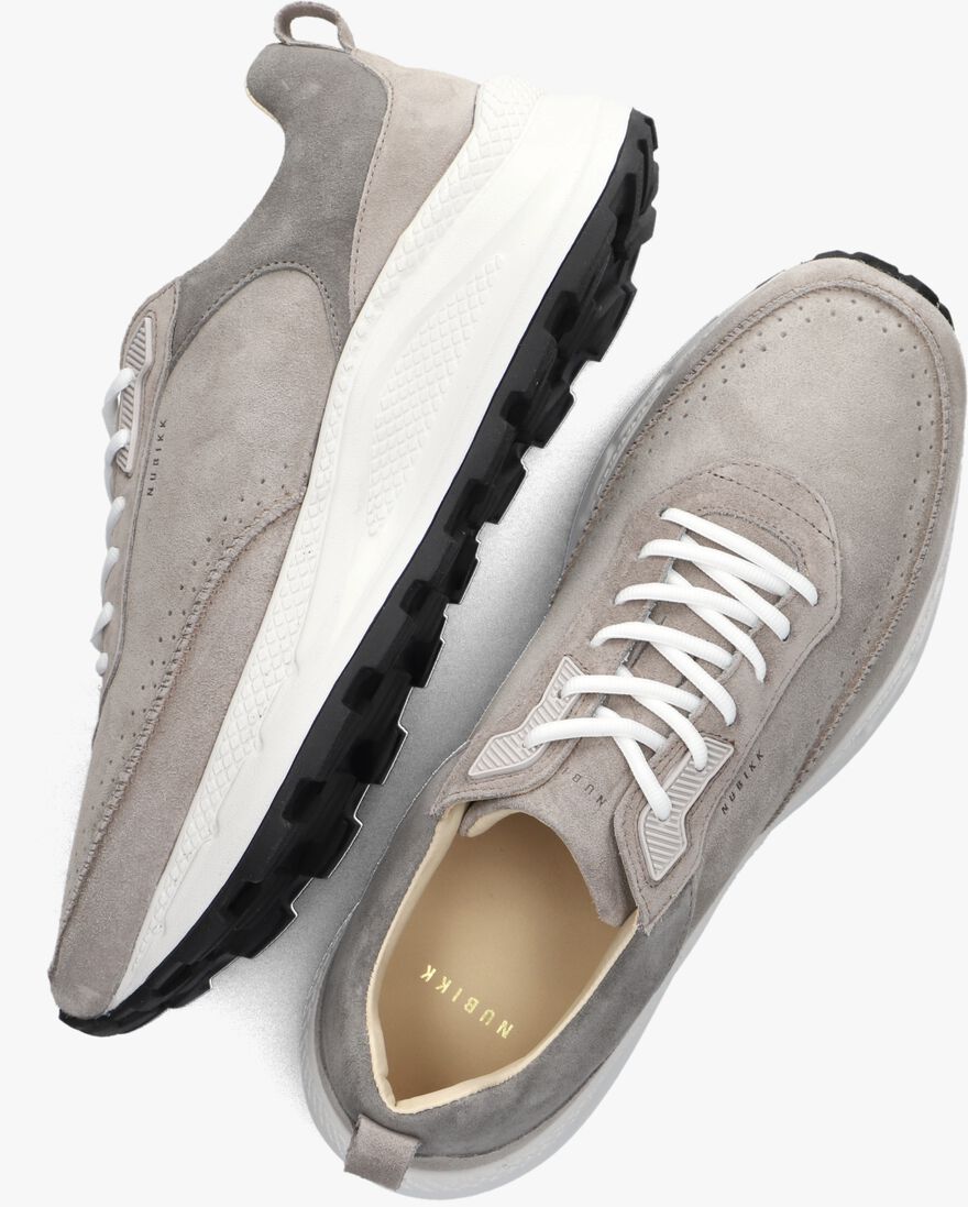 NUBIKK grijze nubikk lage sneakers oberon reese
