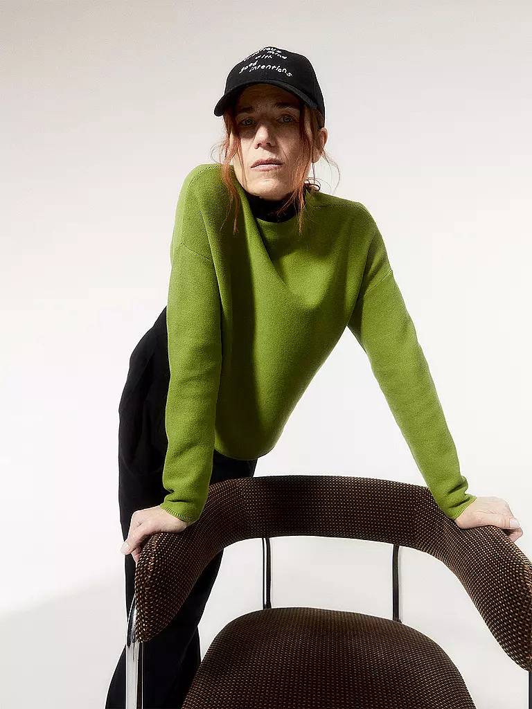 ARMEDANGELS Pullover MERINAA grün