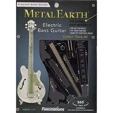 Metal Earth: Electric Bass Guitar