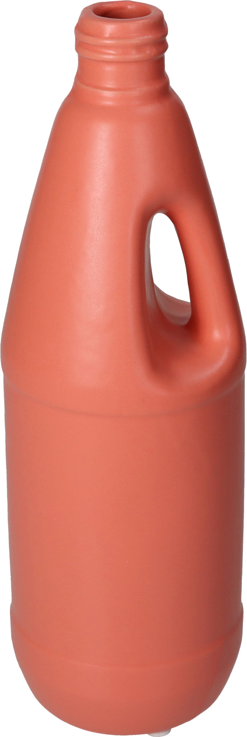 HD Collection vaas Fles terracotta 9 x 9 x 27 cm