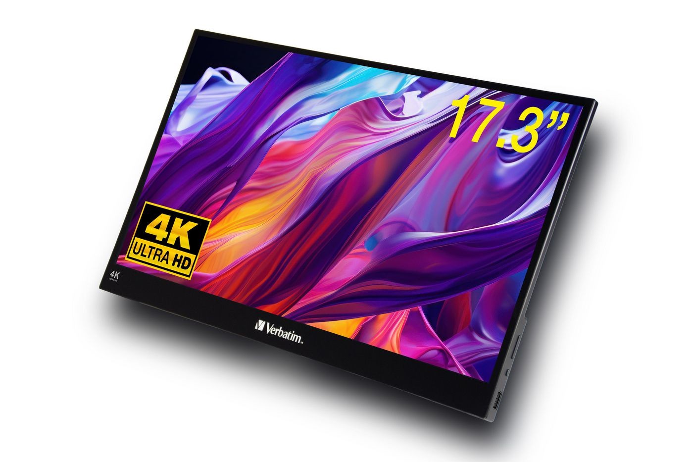 Verbatim - PMT-17-4K Portable Touchscreen Monitor 17.3