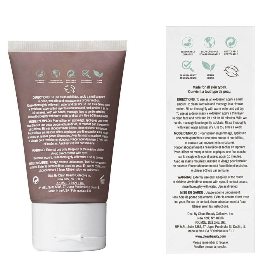Clean Reserve Purple Clay Detoxifying Face Mask 59ml