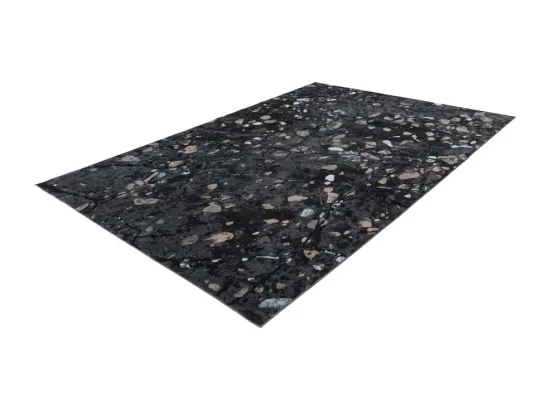 Tapis 230x160cm, design G308A coloris bleu pétrole - Confort et élégance pour votre intérieur