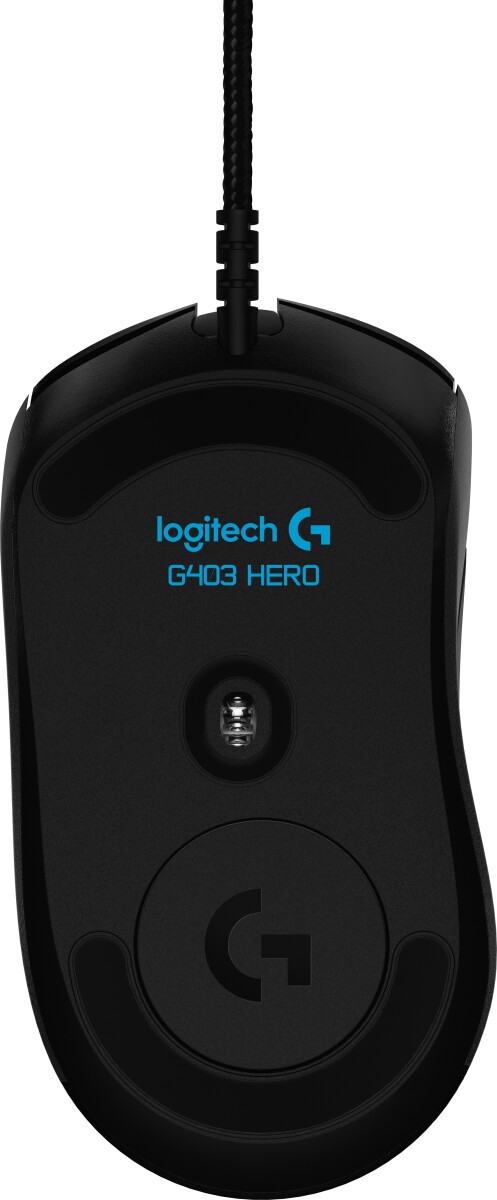 Logitech G403 Hero - Gaming Mus Med 16.000 Dpi - Lightsync - Sort