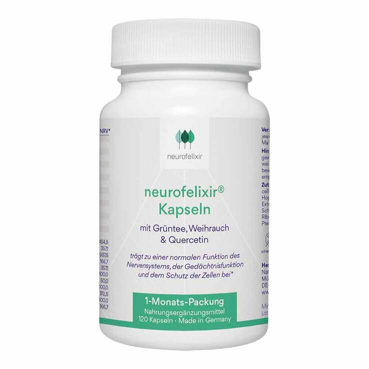 Neurofelixir für Nerven & Konzentration Kapseln, 120 St