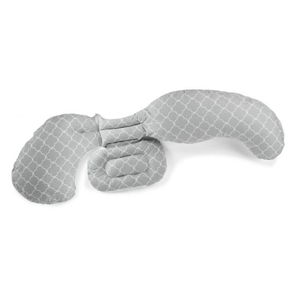 Almofada Gravidez Chicco Boppy Total Body Glacier
