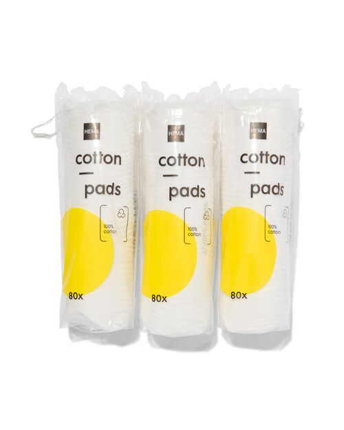 lot de 3 paquets de disques de coton