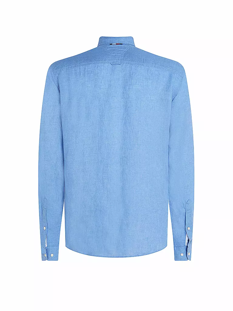 TOMMY HILFIGER Leinenhemd  hellblau