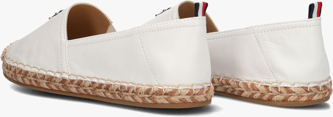TOMMY HILFIGER witte tommy hilfiger espadrilles th flat espadrille
