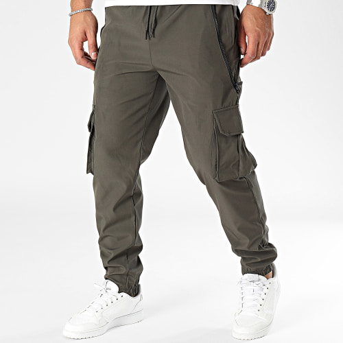 Pantalon Cargo Vert Kaki