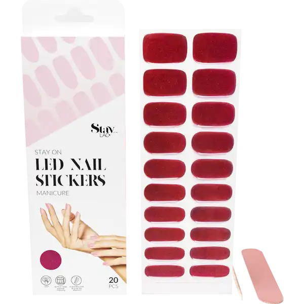 Stay On LED Nagelsticker - Stay Holo