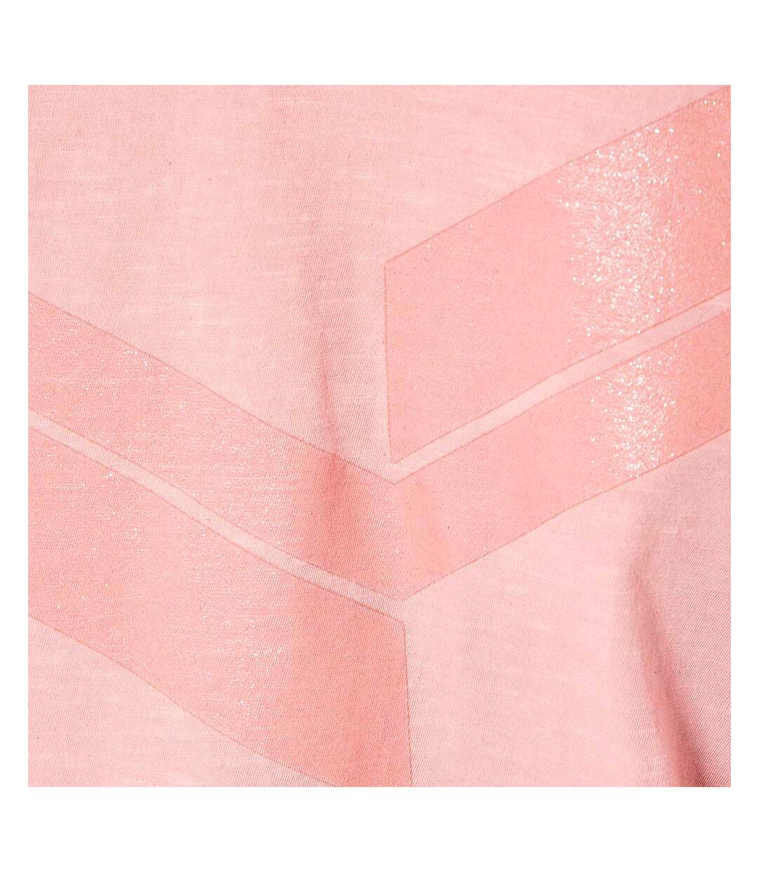 T-shirt Manches Longues Rose Femme Kaporal 23