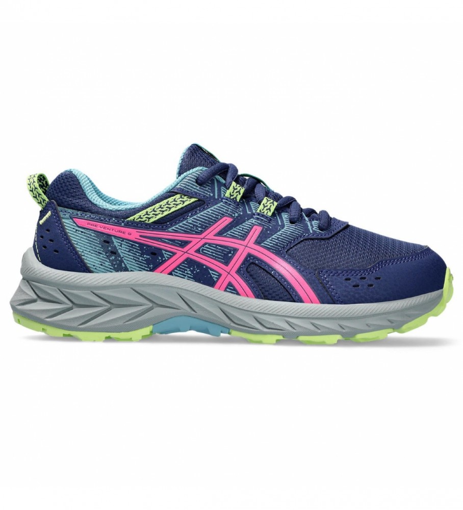 Tênis Asics Pre Venture 9 GS Azul