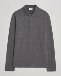 Filippa K Luke Lycra Polo Shirt Anthracite Melange