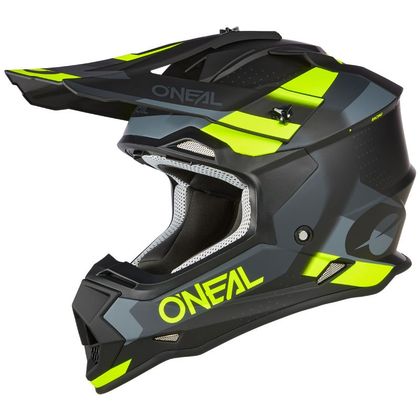 Casque cross O'Neal 2SRS - SPYDE V.23 2024 - Noir / Gris