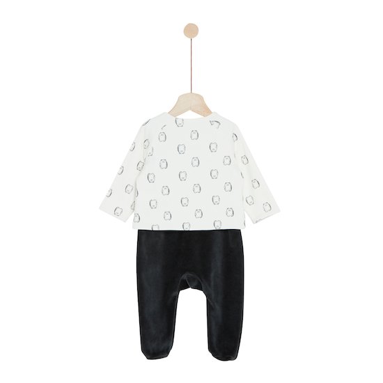 Milk Caramel Pyjama + Veste   Gris        de               Marèse