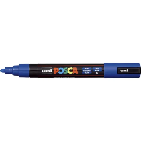Posca Marker UNI POSCA PC-5M dunkelblau