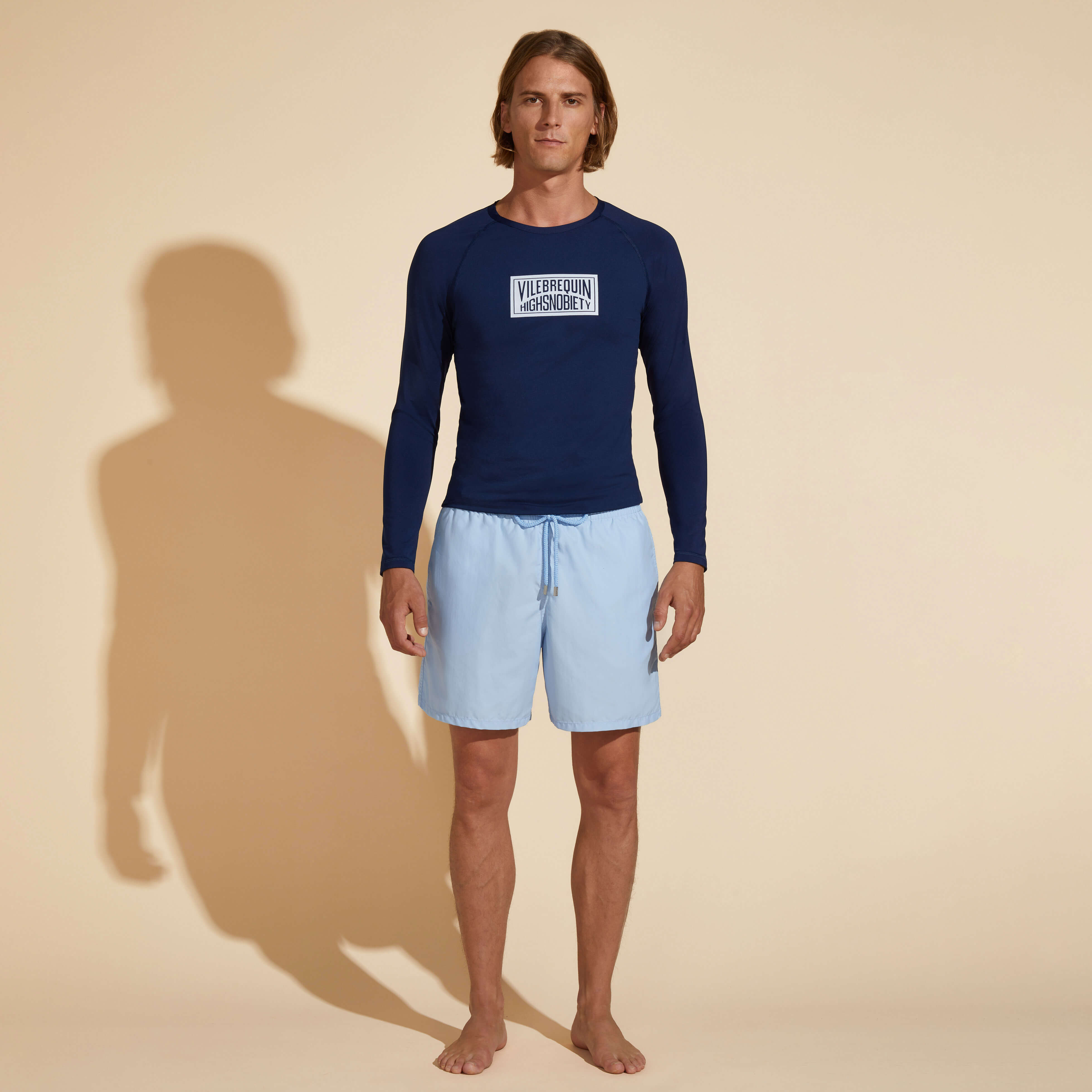 T-shirt anti-UV homme uni - Vilebrequin x Highsnobiety | Site Vilebrequin | REGZ3R52