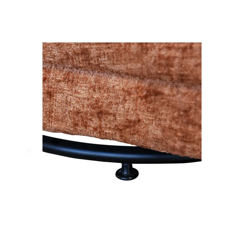 WOOOD Atty Draaifauteuil - Polyester - Bloesem - 75x74x65