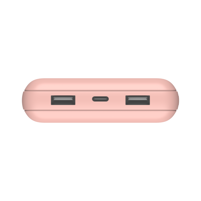 (20000mAh) Boost Charge Dual USB / USB C Powerbank Ladegerät inkl. Ladekabel (BPB012BTRG) - Roségold